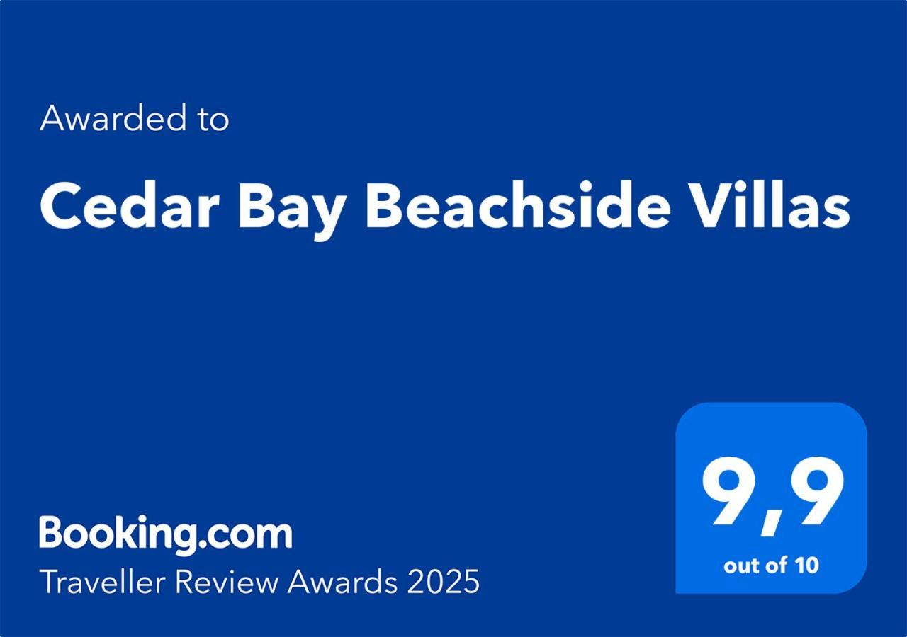 Cedar Bay Beachside Villas Палеохора Экстерьер фото